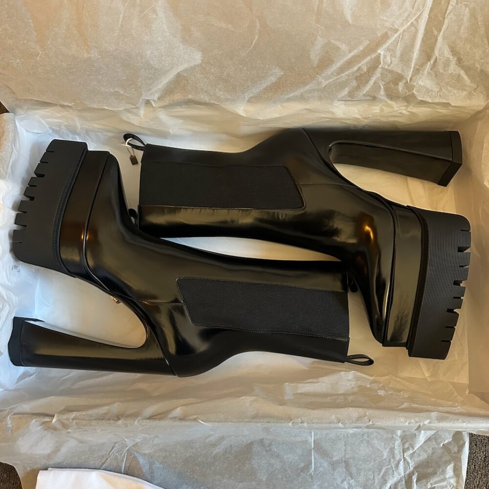 Versace Aevitas Platform Boots